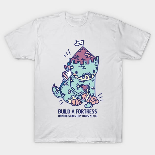 Fortress monster T-Shirt by SPIRIMAL